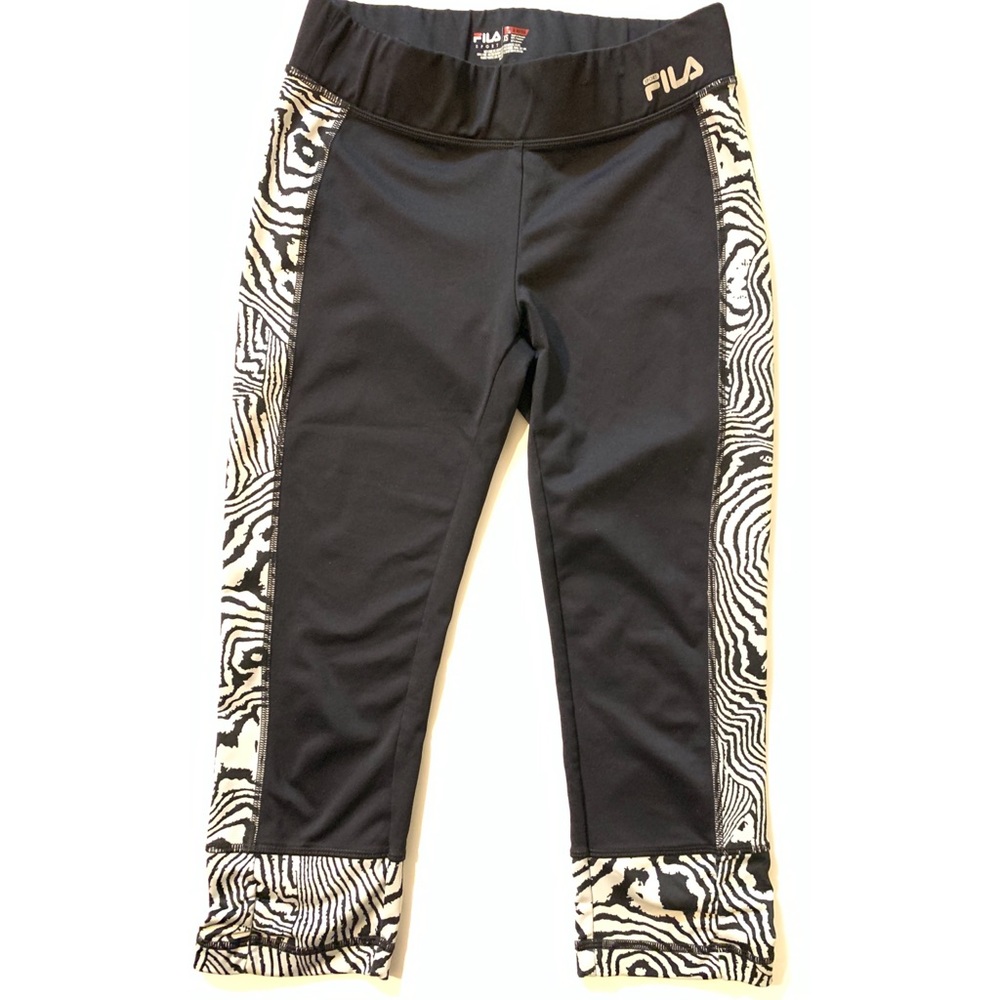 Fila black leggings size XS